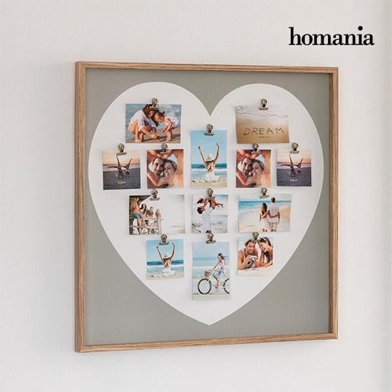 Homania Heart Fotolijst met Wasknijpers (13 foto's) | bol.com