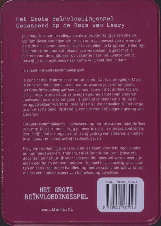Het Grote Beinvloedingsspel