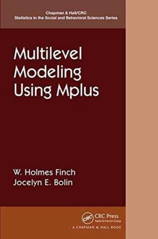 Multilevel Modeling Using Mplus - cover