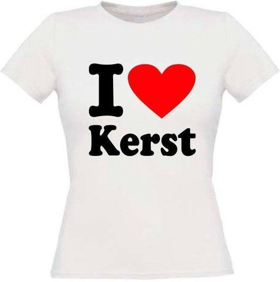 Hohololo Kerst T-shirt Dames - Vrolijk Kerstmis Korte Mouw Christmas Shirt