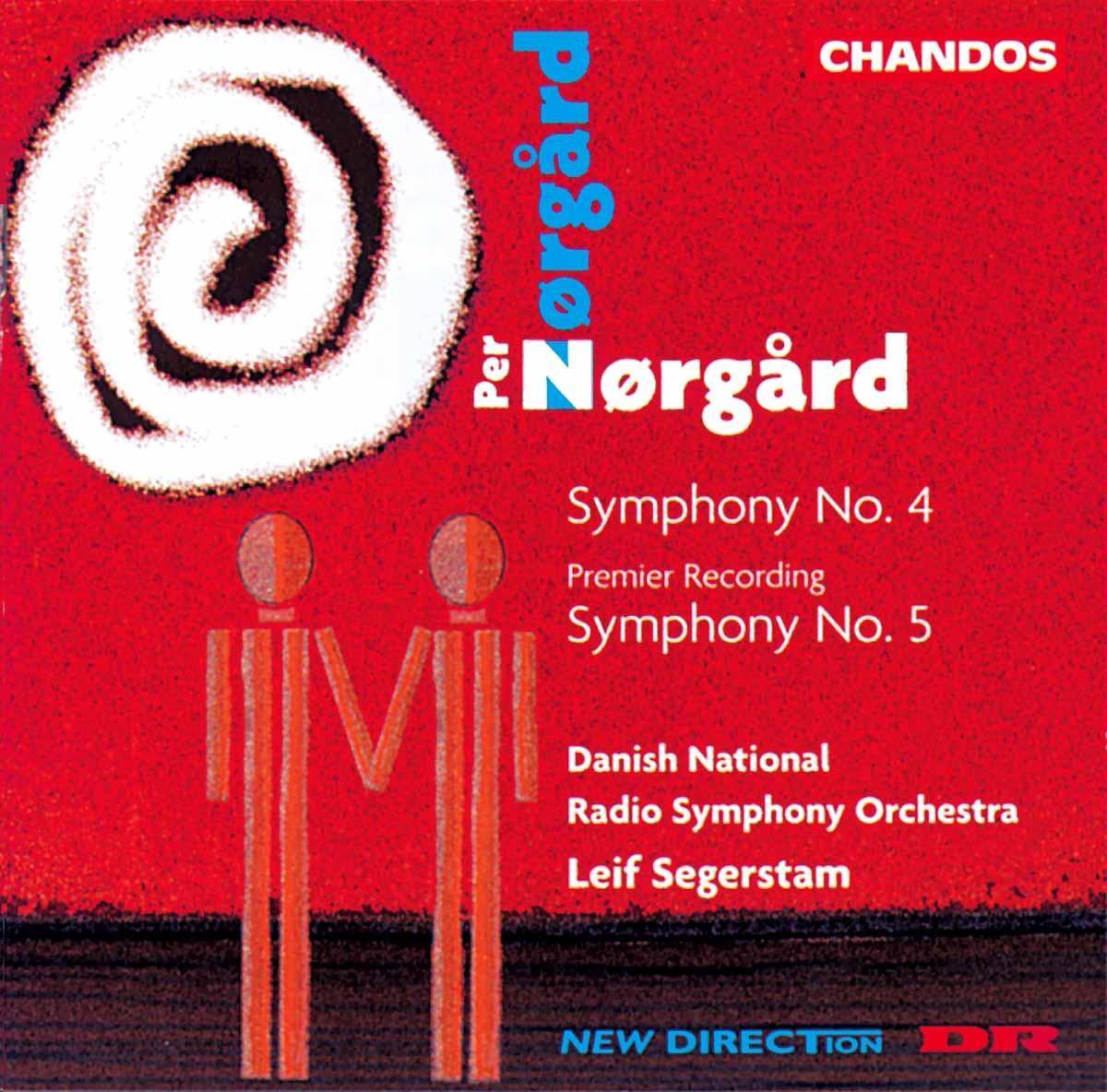 Norgard: Symphony no 4 & 5 / Segerstam, Danish National RSO