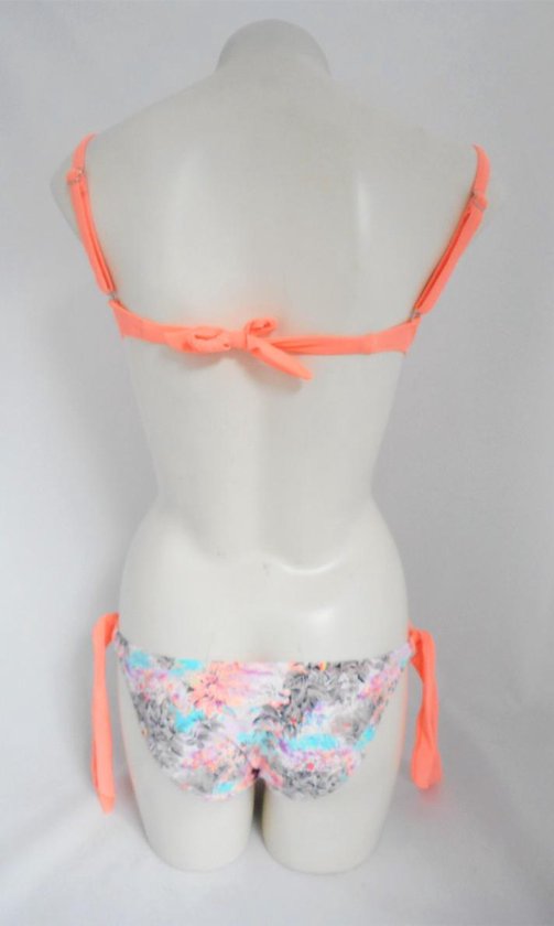 Push Up Bikini Oranje - Maat S/M ( maximizer bikini) | bol.com