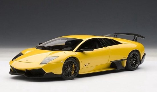 AutoArt 1:18 Lamborghini Murcielago LP670-4 SV - 2009, Giallo