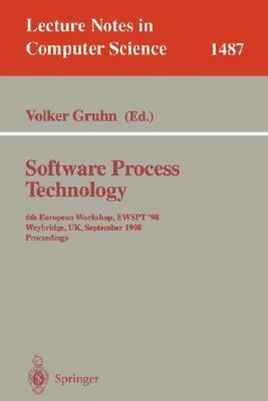 Software Process Technology 9783540649564 Livres