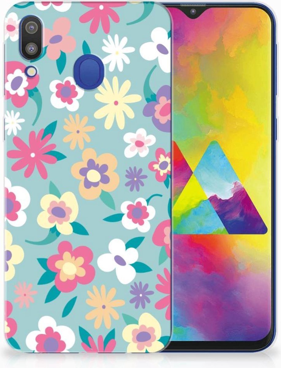 Samsung Galaxy M20 (Power) TPU Case Flower Power