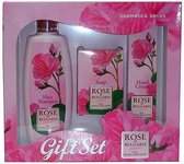 Rose Of Bulgaria Gift Set  - Gift Set Šampon, Přírodní Mýdlo + Krém Na Ruce
