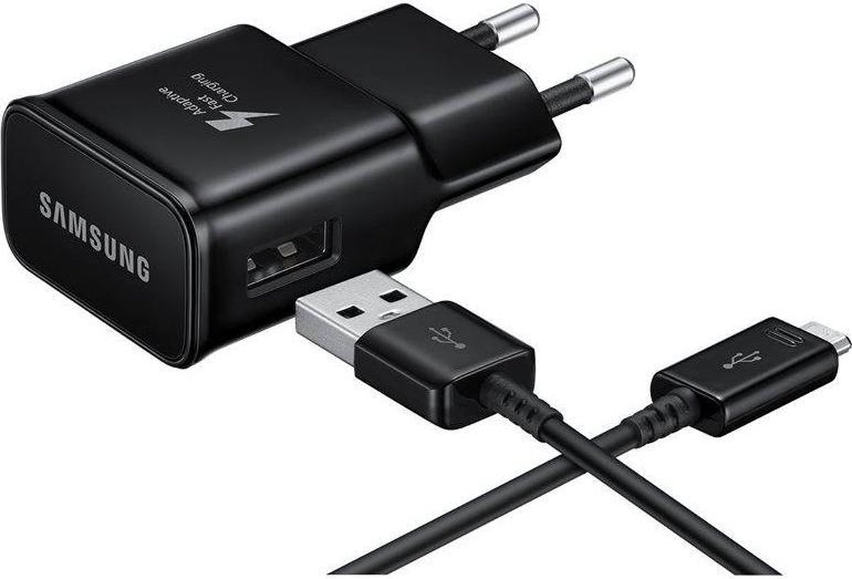 Originele Samsung USB C Fast Charging Snellader 1M Zwart