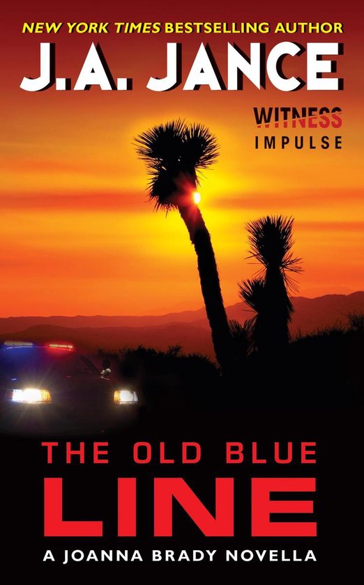 Joanna Brady Mysteries - The Old Blue Line - cover