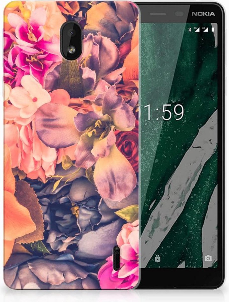 Nokia 1 Plus TPU Case Bosje Bloemen