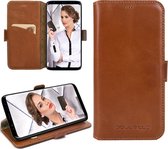 Bouletta - Samsung Galaxy S9 Plus leder BookCase hoesje (Cognac Brown)