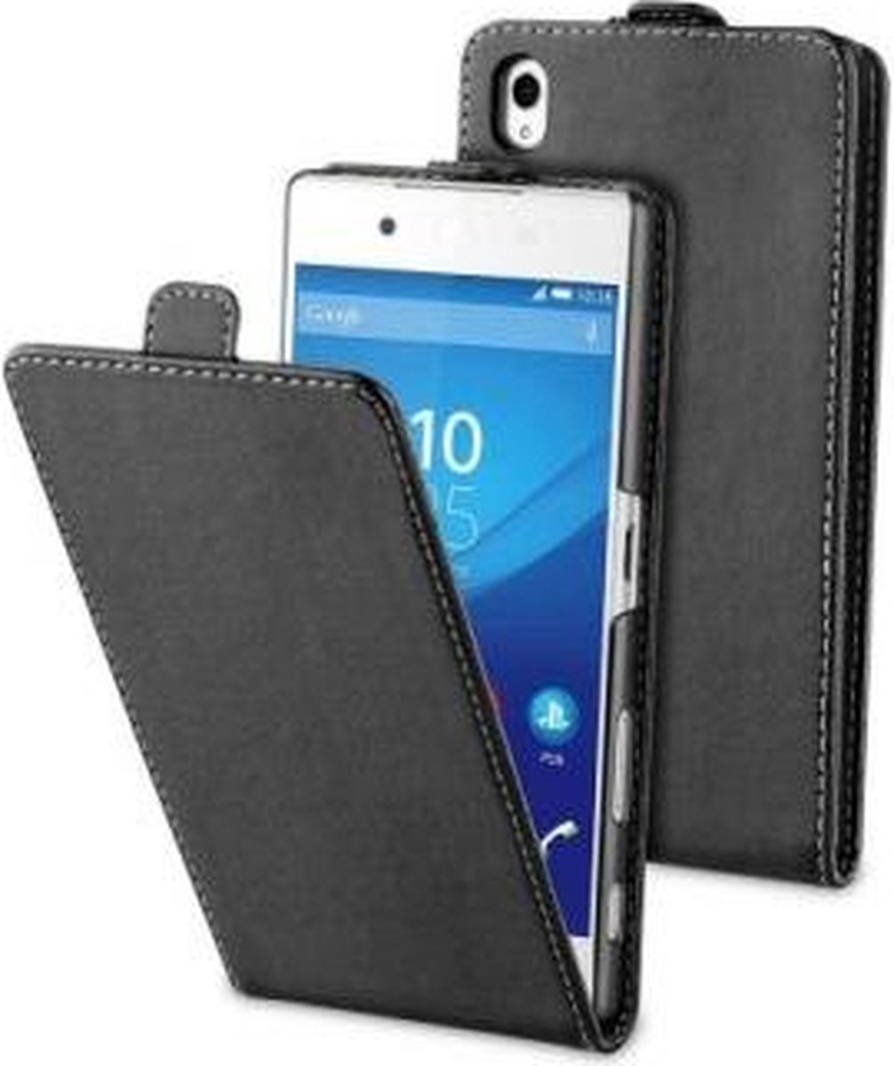 Sony Xperia Z5 Slim Case flip cover - Zwart