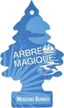 Arbre Magique Luchtverfrisser 12 X 7 Cm Muschio Bianco Blauw
