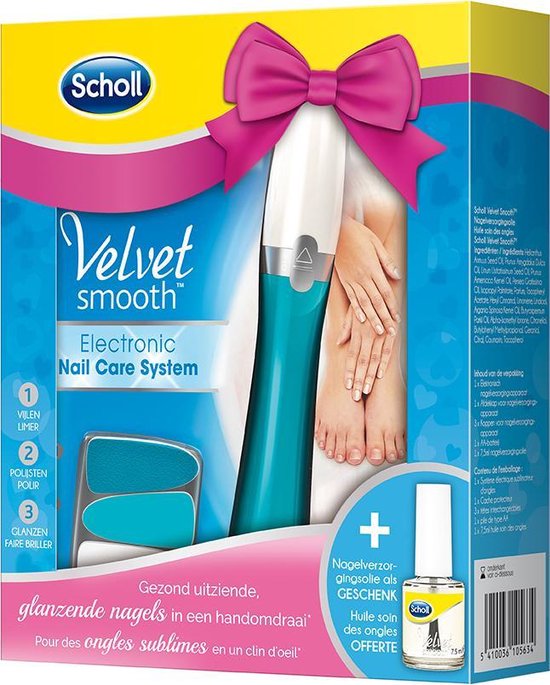 Scholl cadeaupack nagelvijl met gratis nagelolie olie bol.com