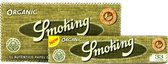Smoking Organic King size slim Rolling Papers (50stuks)