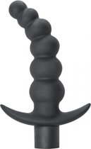 Lola Toys - SpiceItUp! - Ecstasy - Vibrerende Buttplug met Kralen - 7 functies - Anaal Beads Kralen Ketting - Prostaat Stimulatie - P-Spot - Unisex - 14cm x 3.3cm - Donker Grijs