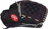 Rawlings - MLB - R120BGS - Renegade - Pro Mesh - Honkbalhandschoen - 12 inch - Black/Grey/Red