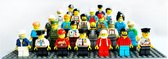 XXXL Set geschikt voor LEGO! 24 poppetjes / beroepen!