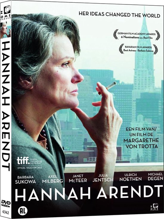 Cover van de film 'Hannah Arendt'