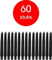 Darts Set - darts shafts - 20 sets (60 stuks) - Inbetween - zwart - dart shafts - shafts