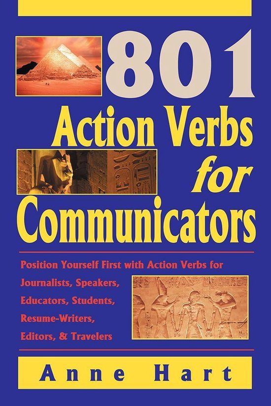 801 Action Verbs for Communicators - cover