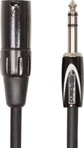 Roland RCC-5-TRXM 1.5m 6.35mm TRS XLR Zwart audio kabel