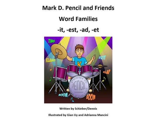 Word Families: -It, -Est, -Ad, -Et - cover