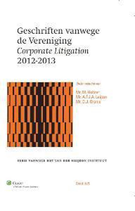 Serie vanwege het Van der Heijden Instituut te Nijmegen 115  ... - cover