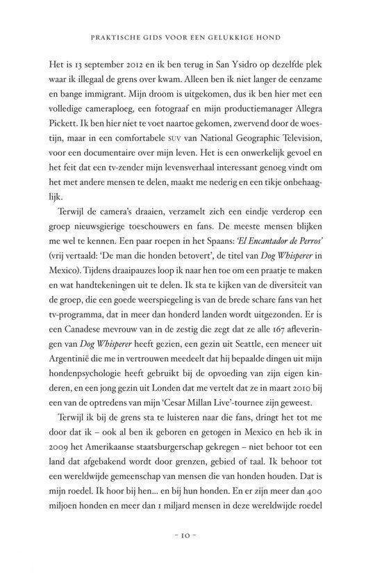 Tekst over een bezoek aan San Ysidro en het schrijven van een boek over honden.