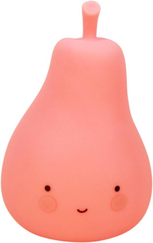 A Little Lovely Company Peerlampje 14cm hoog - Roze