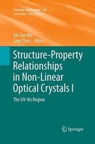 Omslag Structure-Property Relationships in Non-Linear Optical Crystals I