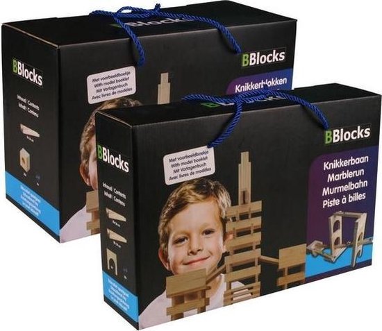 BBlokcs Knikkerbaan + Knikkerblokken - Bundelpakket