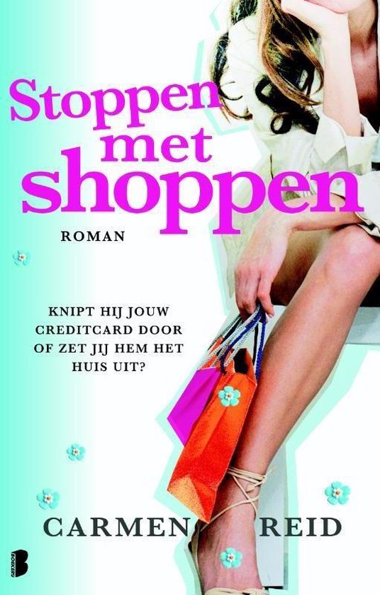 Cover van het boek 'Stoppen met shoppen' van Carmen Reid