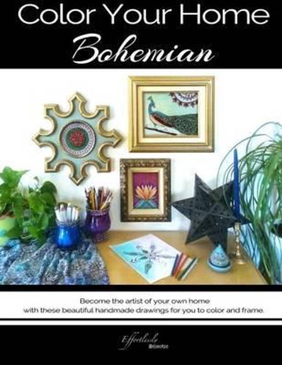 Color Your Home Bohemian - cover