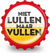 Bierdop flesopener niet lullen - Fles opener