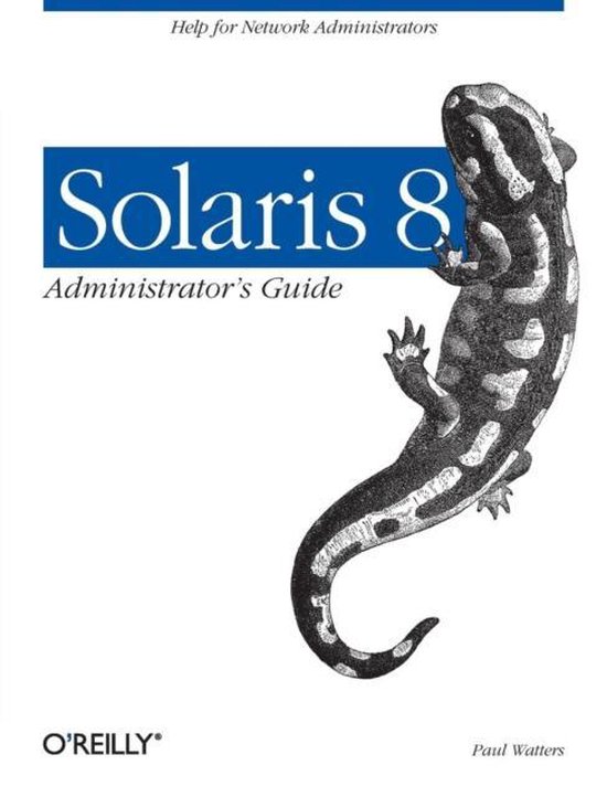Solaris 8 Administrator's Guide - cover