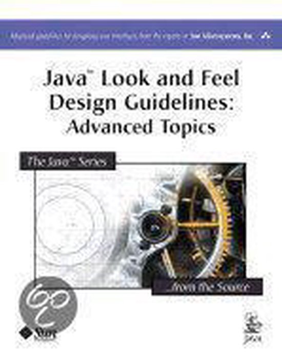 Java Look and Feel Design Guidelines, Sun Microsystems Inc ...