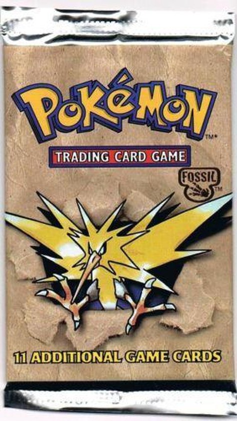 Pokemon - Fossil zapdos booster - Pokémon kaarten | Games | bol