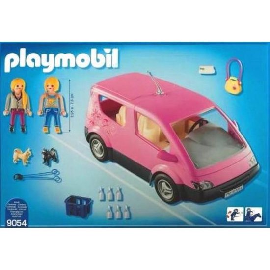 Playmobil Roze boodschappenauto - 9054 City Life | bol.com