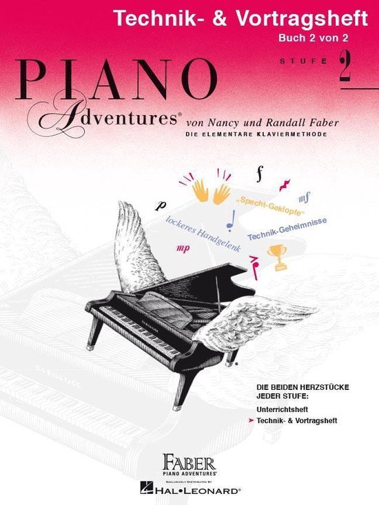 PIANO ADVENTURES TECHNIK VORTRAGSHEFT 2