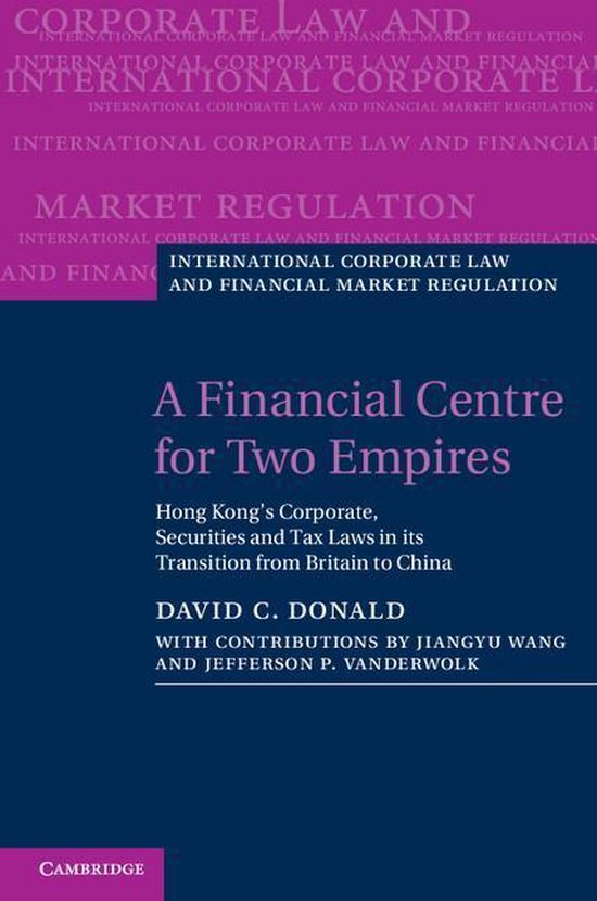 International Corporate Law and Financial Market Regulation  ... - cover