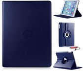 iPad hoes mini 4 HEM Cover donker blauw met uitschuifbare Hoesjesweb stylus, hoesje Apple iPad, iPad hoes