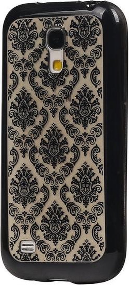 Zwart Brocant TPU back case cover hoesje voor Samsung Galaxy S5 Mini