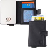 Porte-cartes de crédit RFID Double-D - Noir
