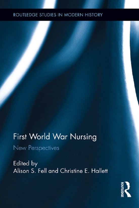 First World War Nursing - cover