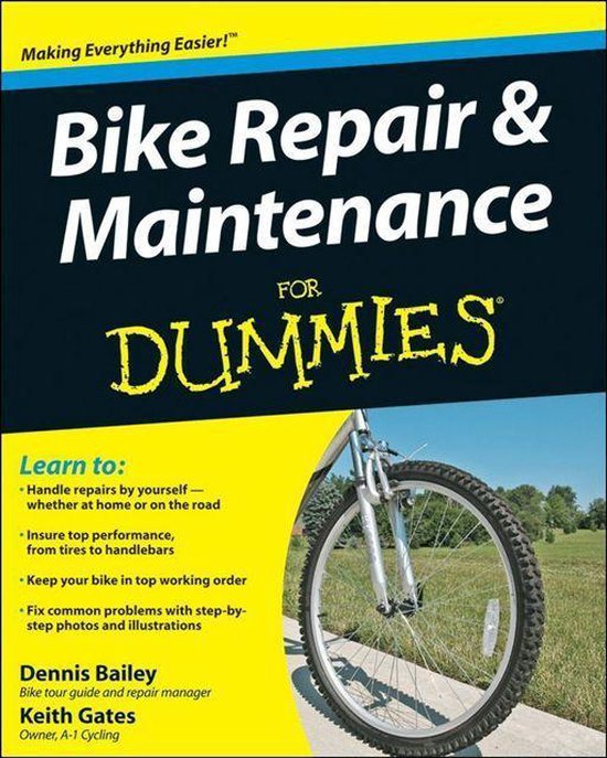 Bike Repair and Maintenance For Dummies - cover