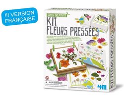foto van 4M Green Creativity: bloemenpers / f r a n s t a l i g e verpakking
