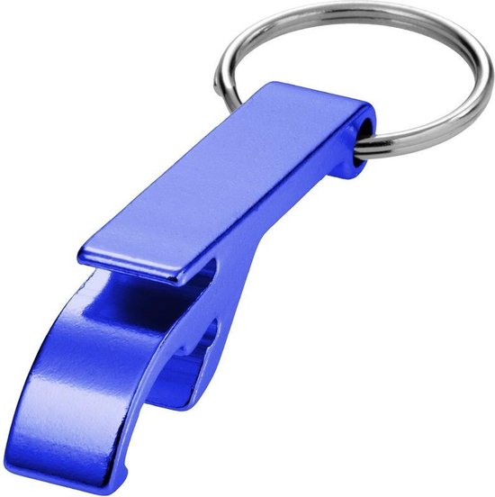 Trechter webspin effectief opladen Flesopener sleutelhanger blauw | bol.com