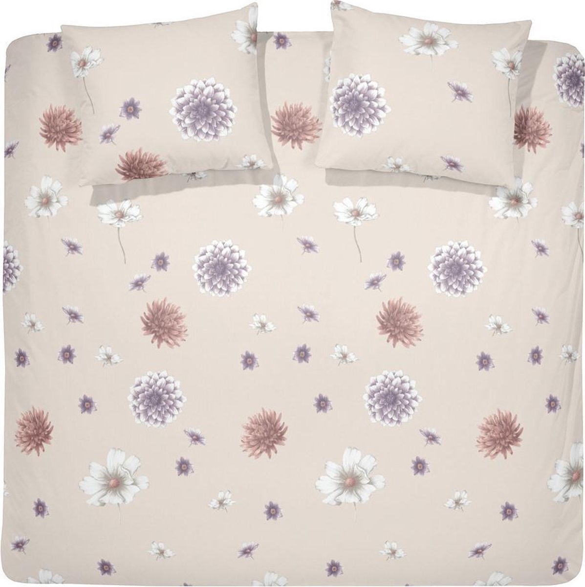 Cinderella Dekbedovertrekset satijn 200 x 200/220 cm inez blush