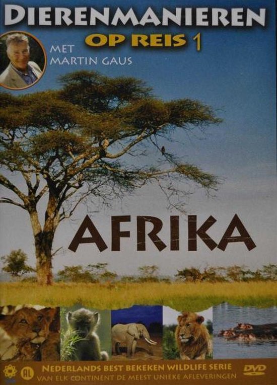 Cover van de film 'Dierenmanieren Op Reis 1, Afrika'