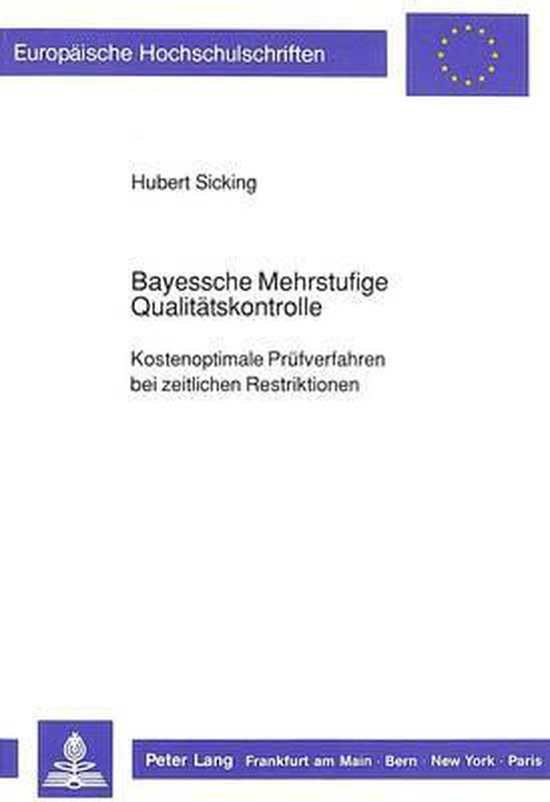 Bayessche Mehrstufige Qualitätskontrolle - cover